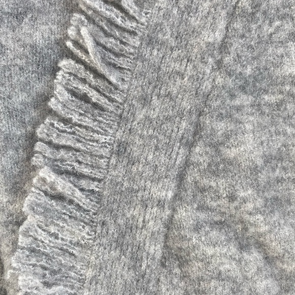 Grey Phillip Lim 3.1 Fringe Overlap Sweater- size Small - Picture 5 of 16
